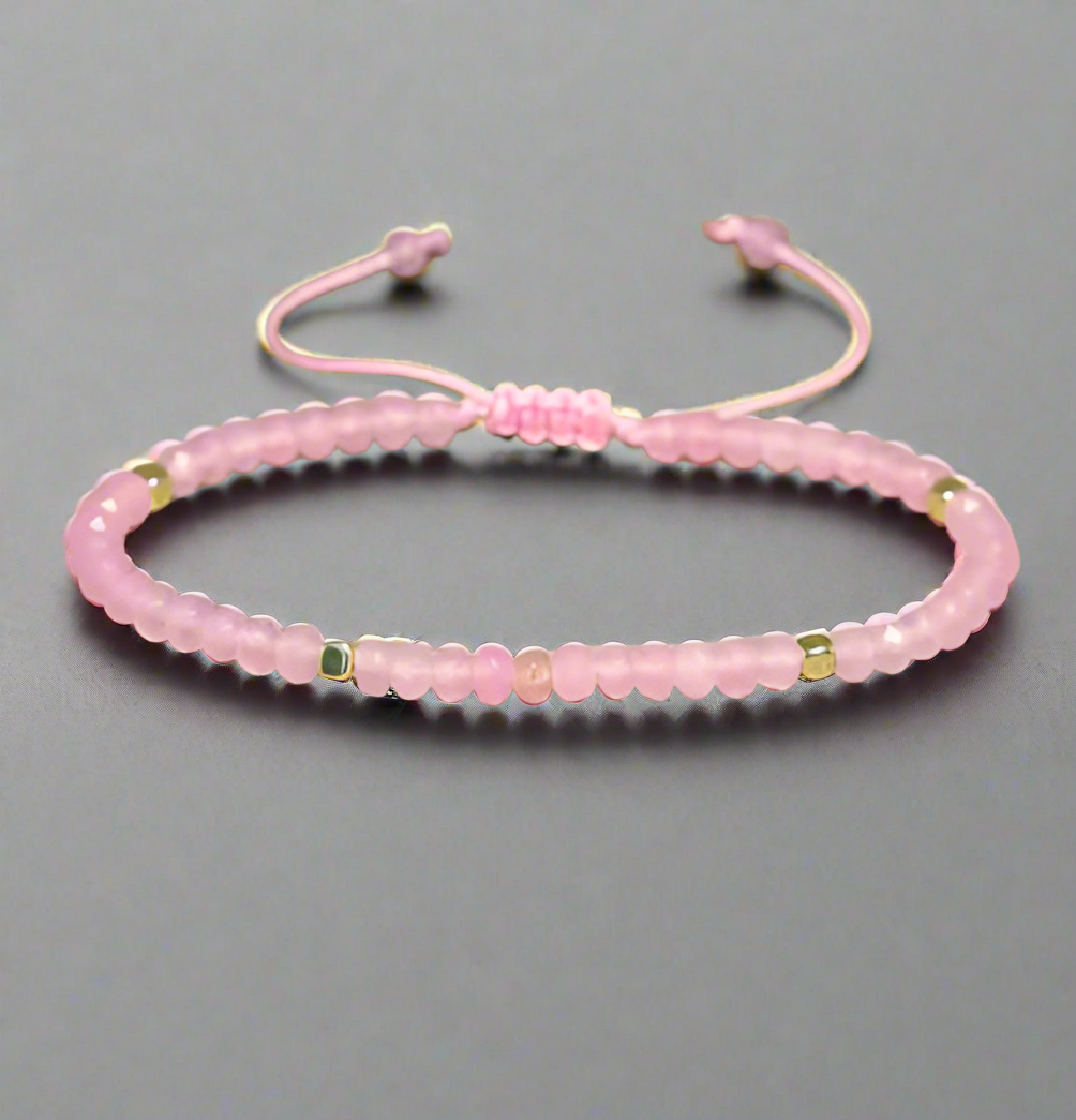 Brățara Iubirii Necondiționate | Cuart Roz SKY Gemstones