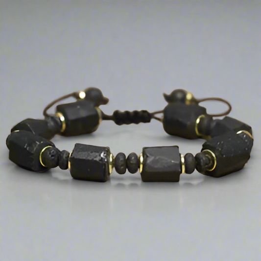 Brățara Scut Negru - Sky Gemstones