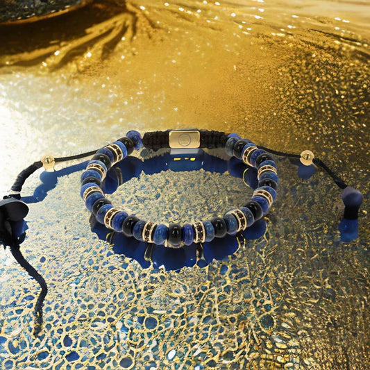 Brățară Lapis Lazuli – Înțelepciune și Claritate Spirituală | SKY Gemstones